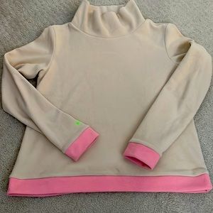 Dudley Stephens Park Slope Two Tone Beige Pink XS Fleece
